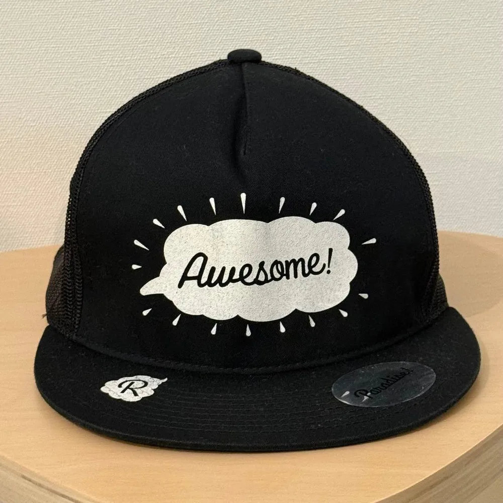 Paradise! パラダイス Awesome メッシュキャップ 黒