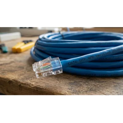 長さ自由カスタム CAT6A LANケーブル 10m【未使用】
