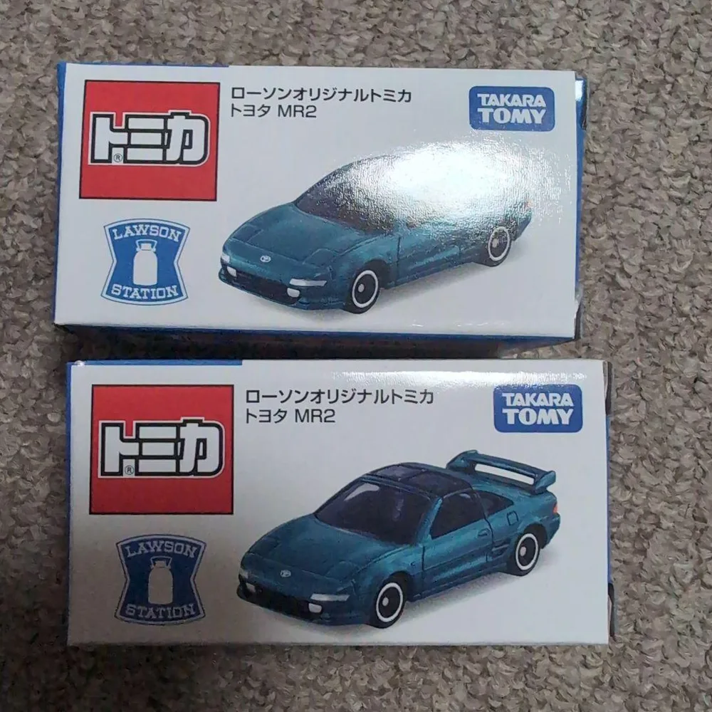 ローソンオリジナル トミカ トヨタ MR2 2個セット