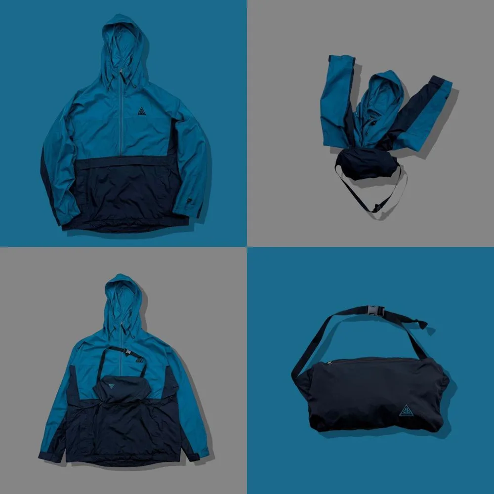 00s Y2K NIKE ACG ナイキ パッカブルナイロンアノラックパーカー