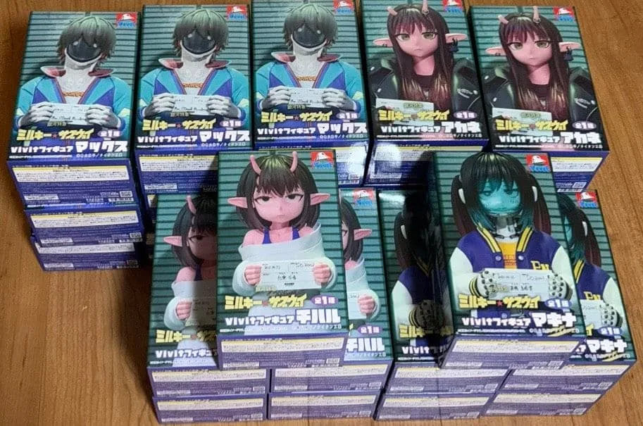 25個‼️ミルキー★サブウェイ Vivitフィギュア 4種セット