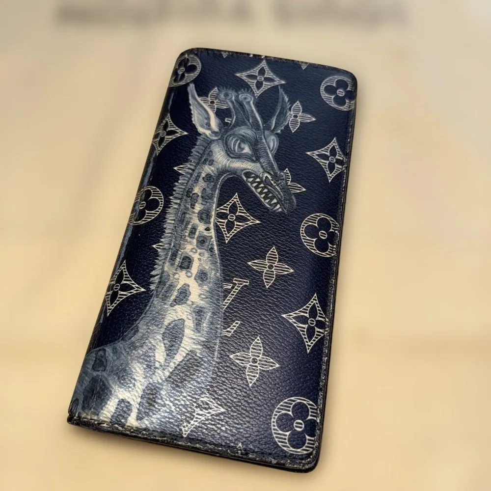 LOUIS VUITTON 長財布 キリン柄サバンナ再値下