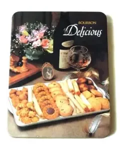 BOURBON Delicious COOKIES 空き缶 (1970年代)