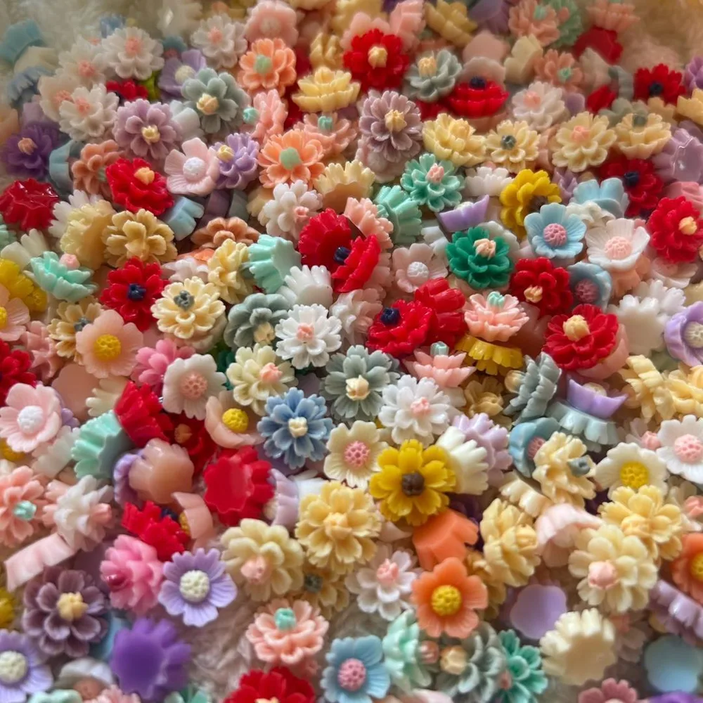 デコパーツ プラパーツ フラワーパーツ モチーフ フラワー 花 デコレーション