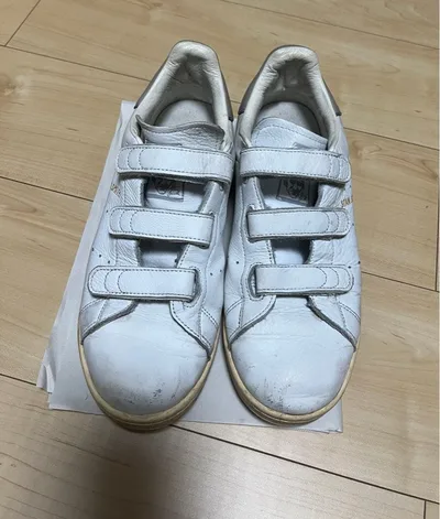 STAN SMITH/スタンスミス ベルクロ スニーカー グレー/ホワイト