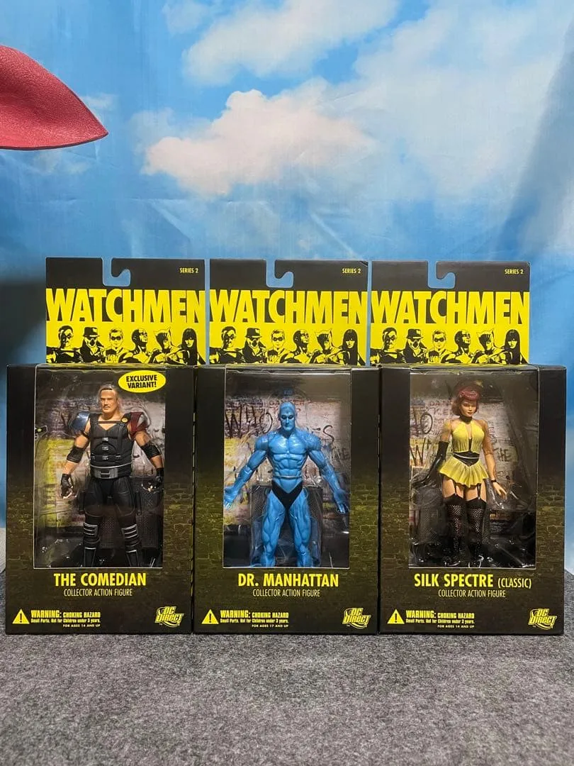 WATCHMEN ザ・コメディアン Dr.マンハッタン シルク・スペクター