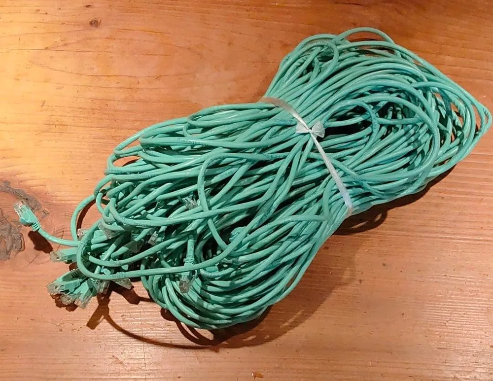 ELECOM LANケーブル CAT6 3m 24本 エレコム
