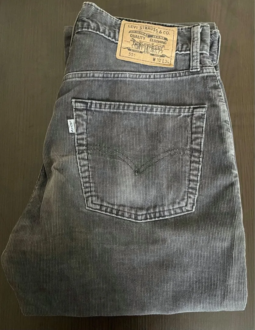 Levi's 551 corduroy(W32 L34)