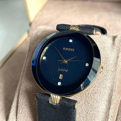 稼働品 RADO ラドー ジュビリー 4Pダイヤ メンズ ボーイズ 腕時計