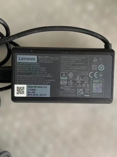 Lenovo 純正 ACアダプター 65W TypeC充電器 5個セット