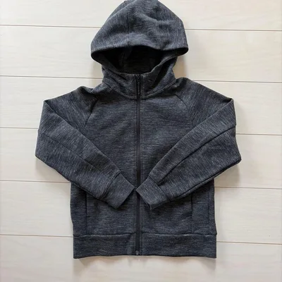 UNIQLO キッズ パーカー 140cm グレー