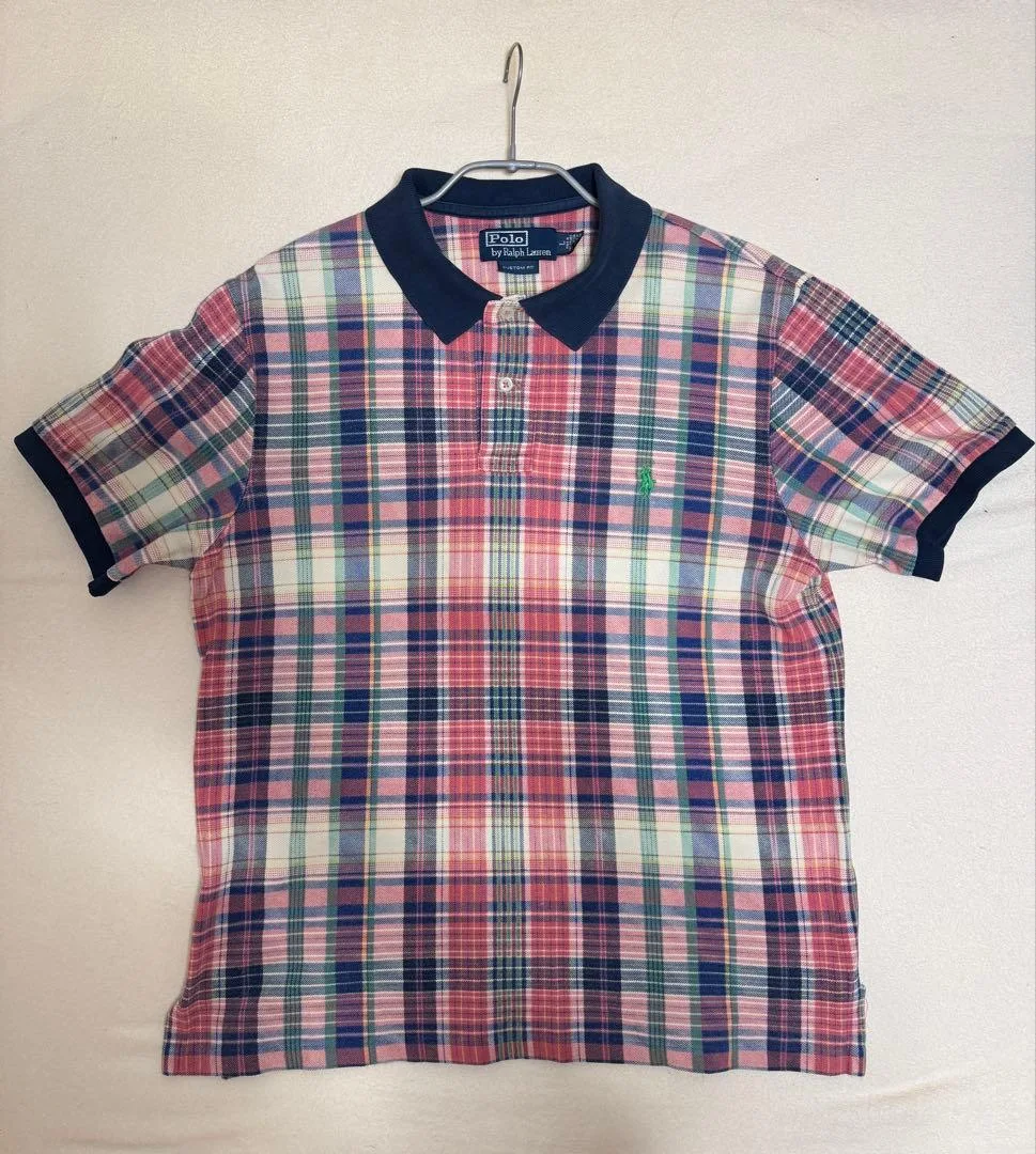 Polo by Ralph Lauren チェック柄 ポロシャツ Lサイズ