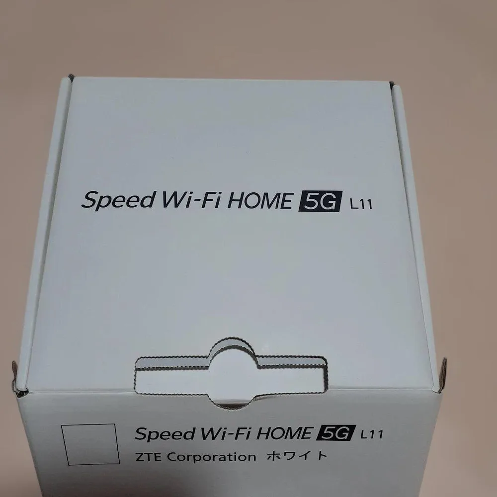 Speed Wi-Fi HOME 5G L11 ホワイト 本体
