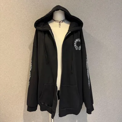 CHROME HEARTS ジップアップ パーカー