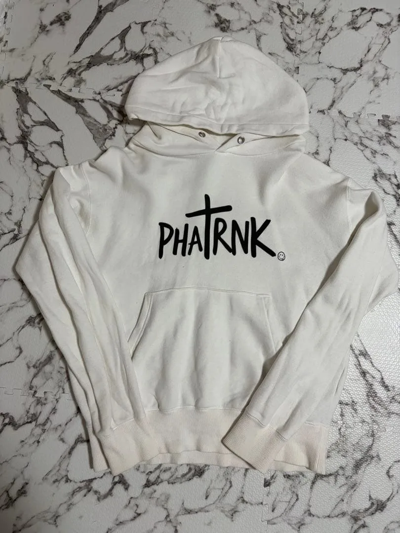 PHATRNK パーカー ホワイト