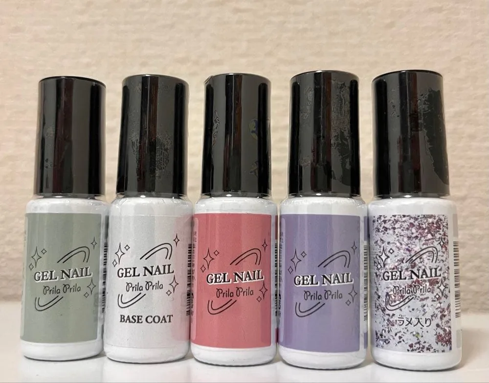 Prila Prila ジェルネイルカラー 5本セット