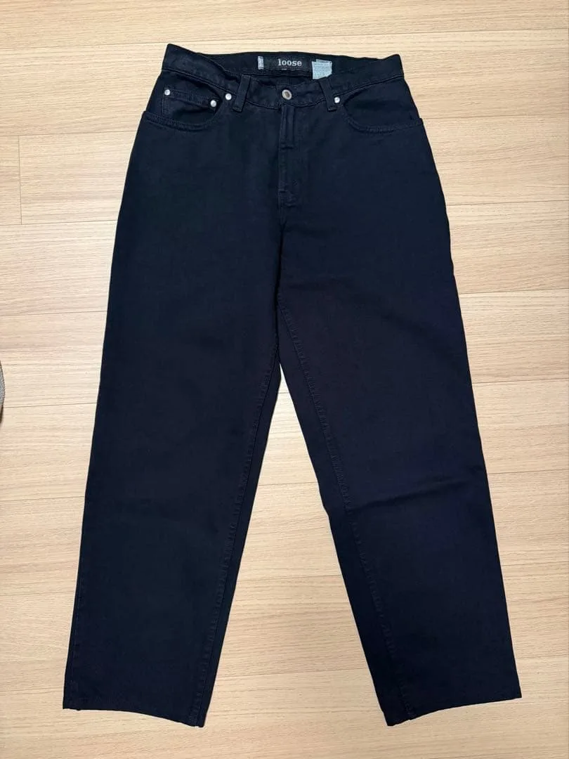 90's Levi's SilverTab Loose ブラックデニムパンツ