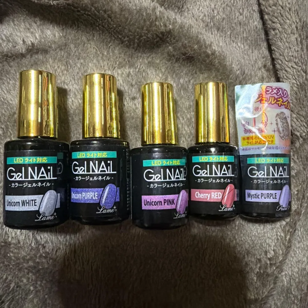 ジェルネイル カラー 5本セット まとめ売り