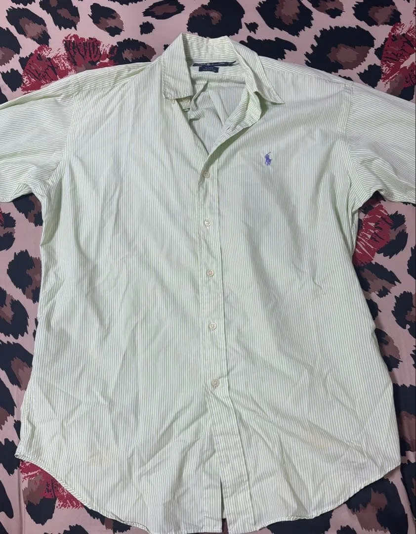 90s Ralph Lauren BLAKE グリーン 紫ポニー
