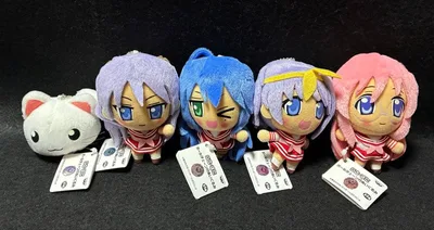 バンプレスト らきすた ボールチェーン付ぬいぐるみ 5種セット