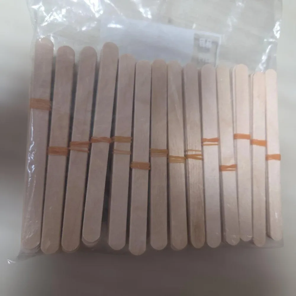 アイス棒 工作用 140本セット ハンドメイド素材