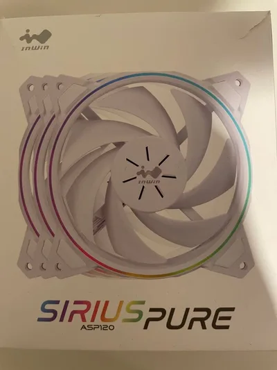 SIRIUS PURE ASP120 RGBファン 3個セット