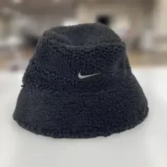 NIKE リバーシブル ボア バケットハット ブラック ①