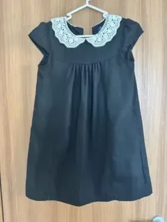 子供用 ワンピース 喪服 発表会 140サイズ ブラック