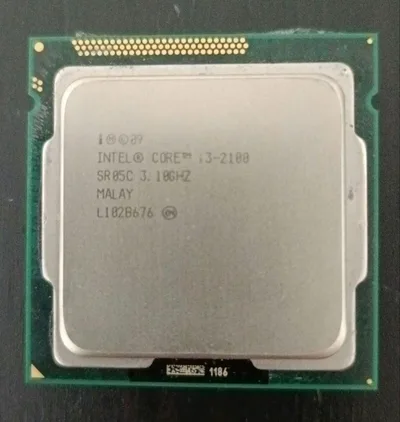 Intel Core i3-2100 CPU 本体