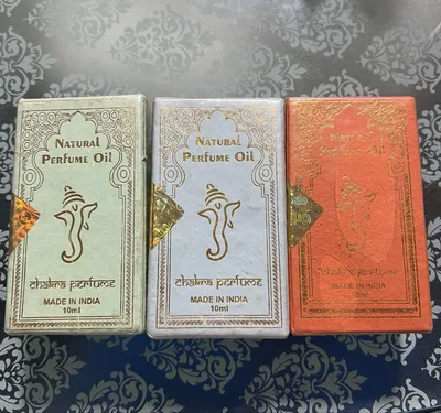 Natural Perfume Oil 3本セット インド製