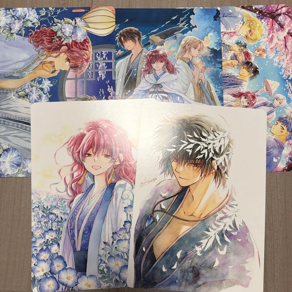 暁のヨナ 48巻完結記念フェア アニメイト B5名場面ビジュアルボード5