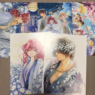 暁のヨナ 48巻完結記念フェア アニメイト B5名場面ビジュアルボード5