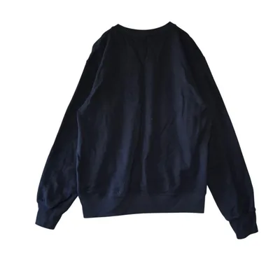 UNIQLO無地 クルーネック スウェット 黒紺 M