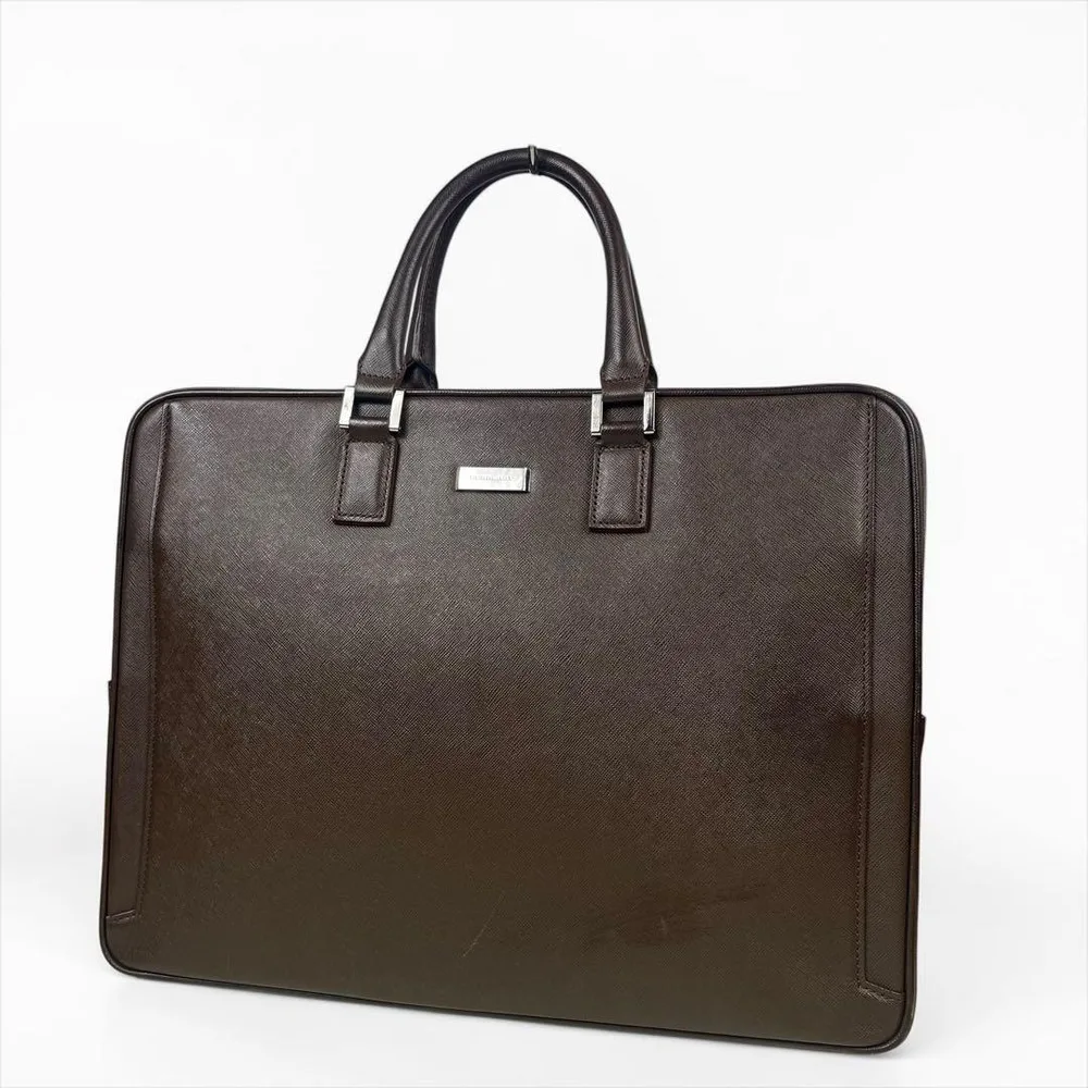 Burberry バーバリー ビジネバッグ A4 ブラウン系