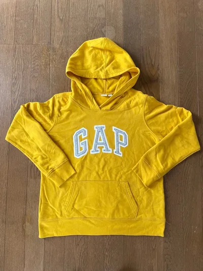 Sサイズ GAPイエローパーカー 裏起毛