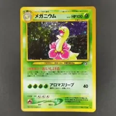 メガニウム ポケモンカード 旧裏面