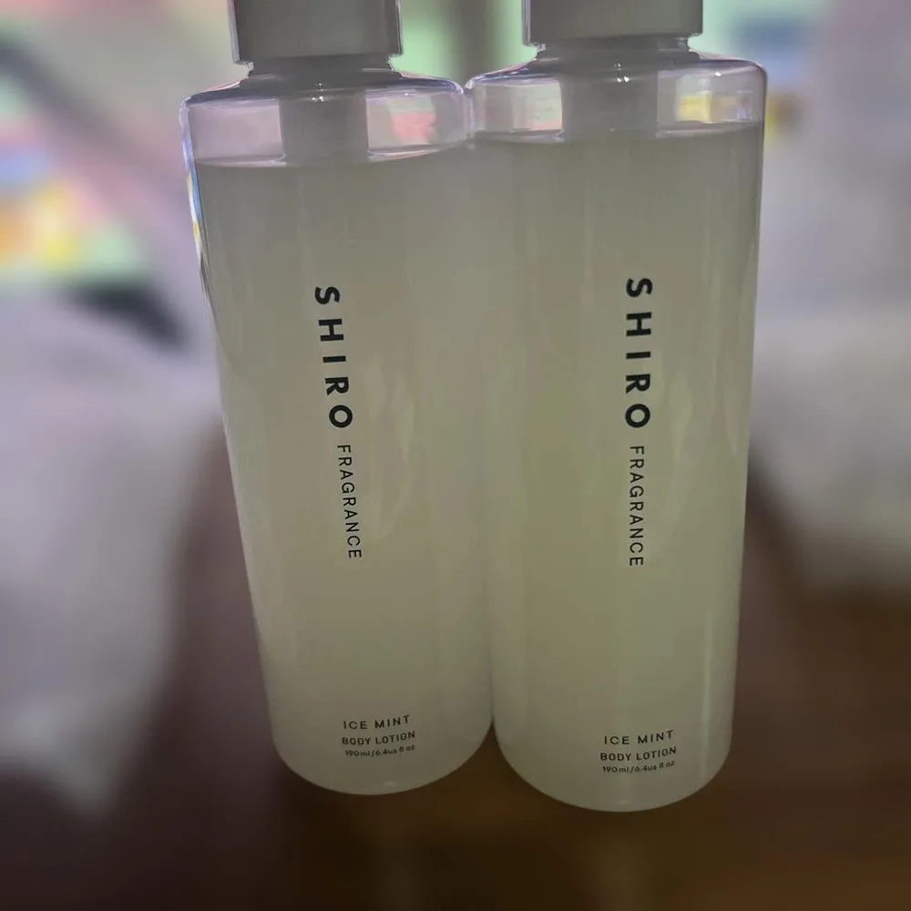 SHIRO ICE MINT ボディローション 190ml
