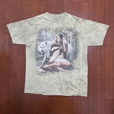 USA製/アメリカ製/THE MOUNTAIN/プリント/Tシャツ/コットン