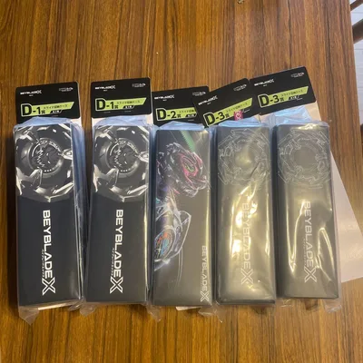 ベイブレード X DMM くじ D賞 コンプセット 5種 スライド収納ケース