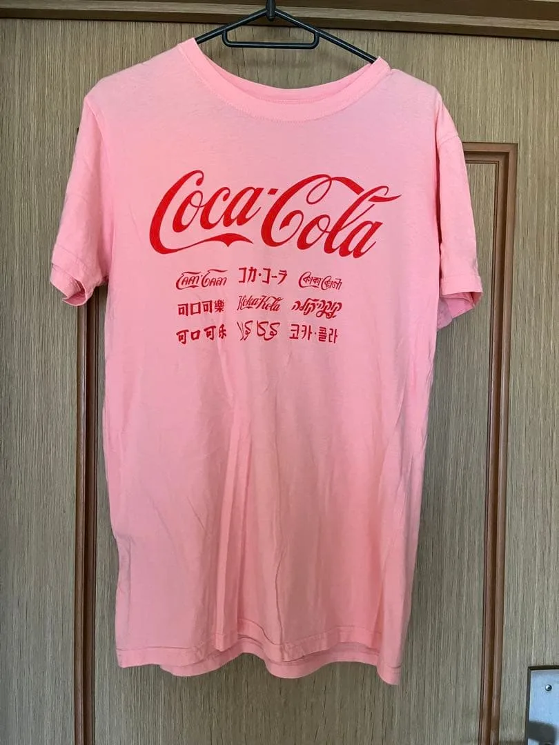 Coca-Cola ピンク Tシャツ
