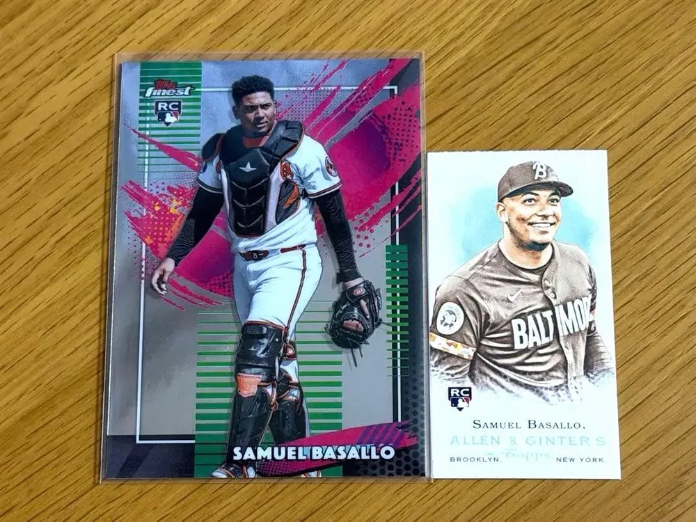 Samuel Basallo Topps Finest Allen&Ginter