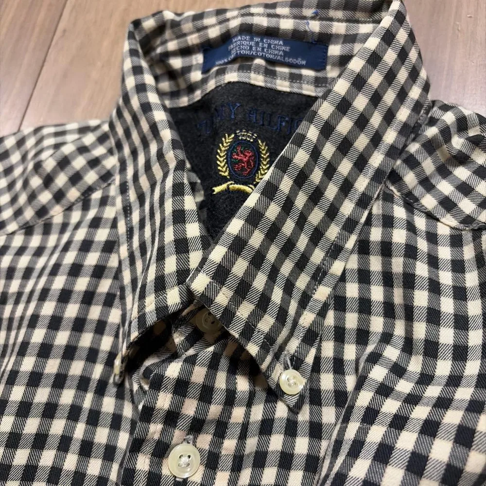 TOMMY HILFIGER 長袖シャツ ギンガムチェック