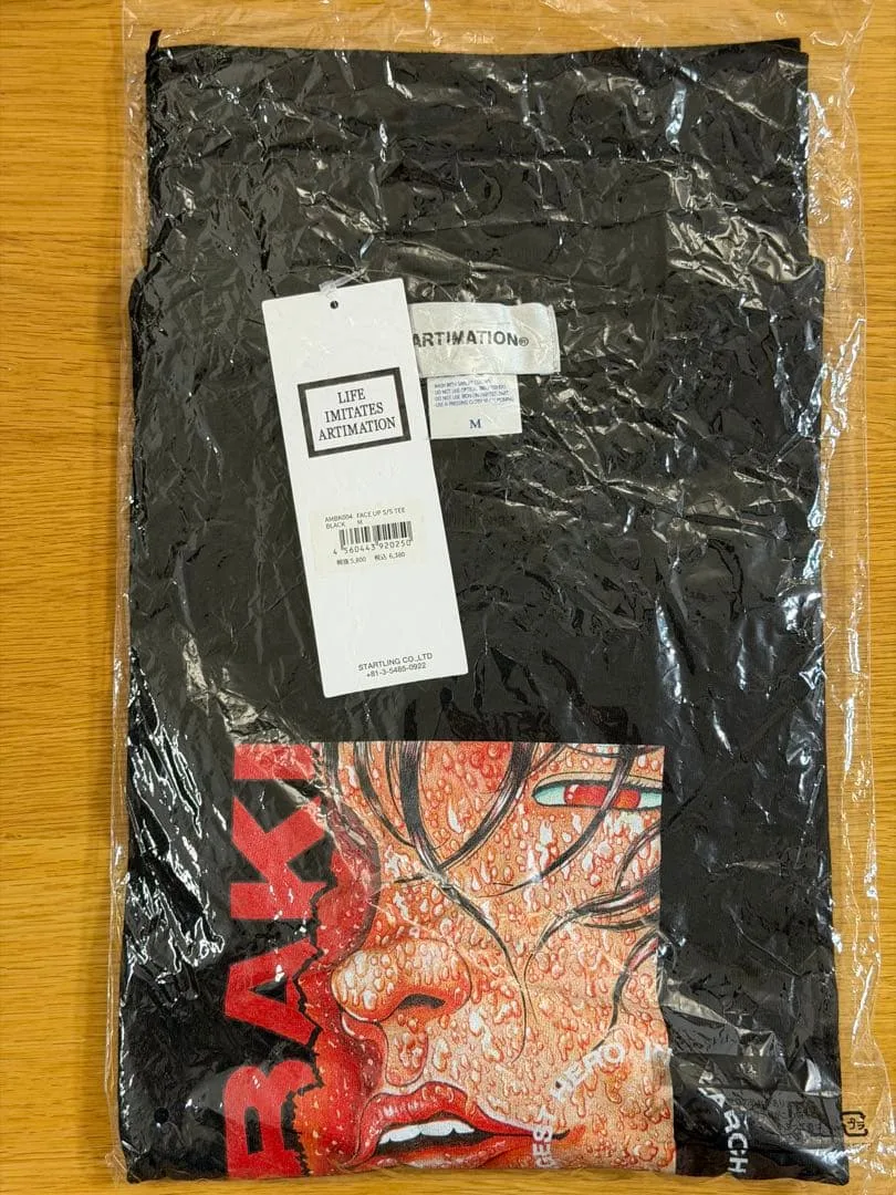 刃牙展 Tシャツ ブラック M