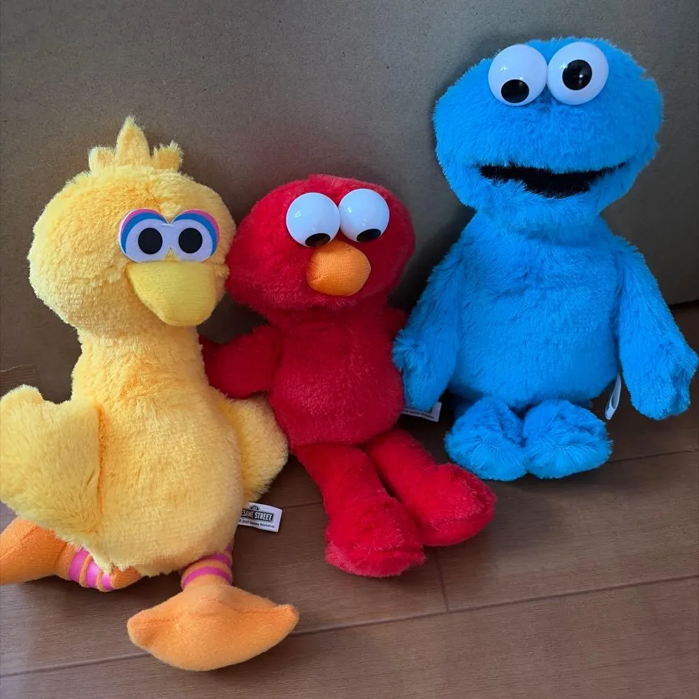 セサミストリート ぬいぐるみ 3体セット