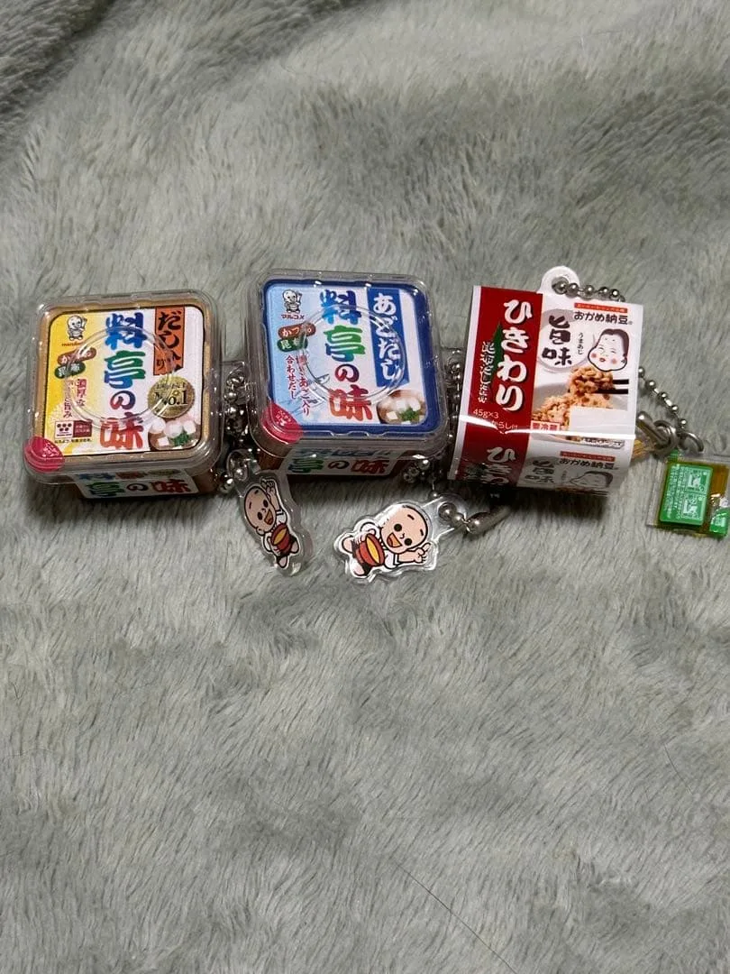 マルコメ 料亭の味 おかめ納豆 ミニチュアチャームセット