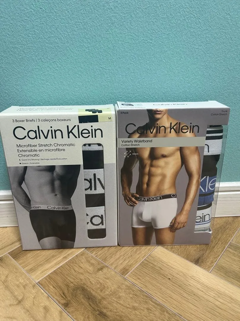 Calvin Klein トランクス 3枚セット 2箱