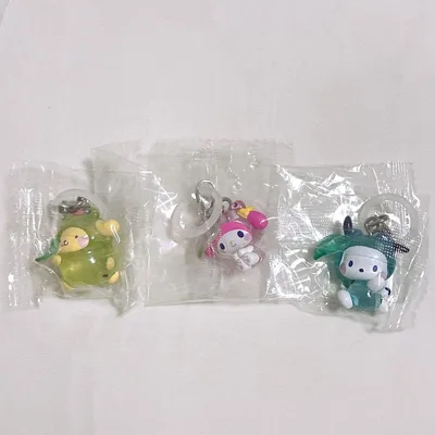 サンリオキャラクターズ けろけろパーティー めじるしアクセサリー 3種類セット