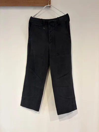 MAATEE&SONS 24SS ドゥルン CHINO TROUSER 黒 1