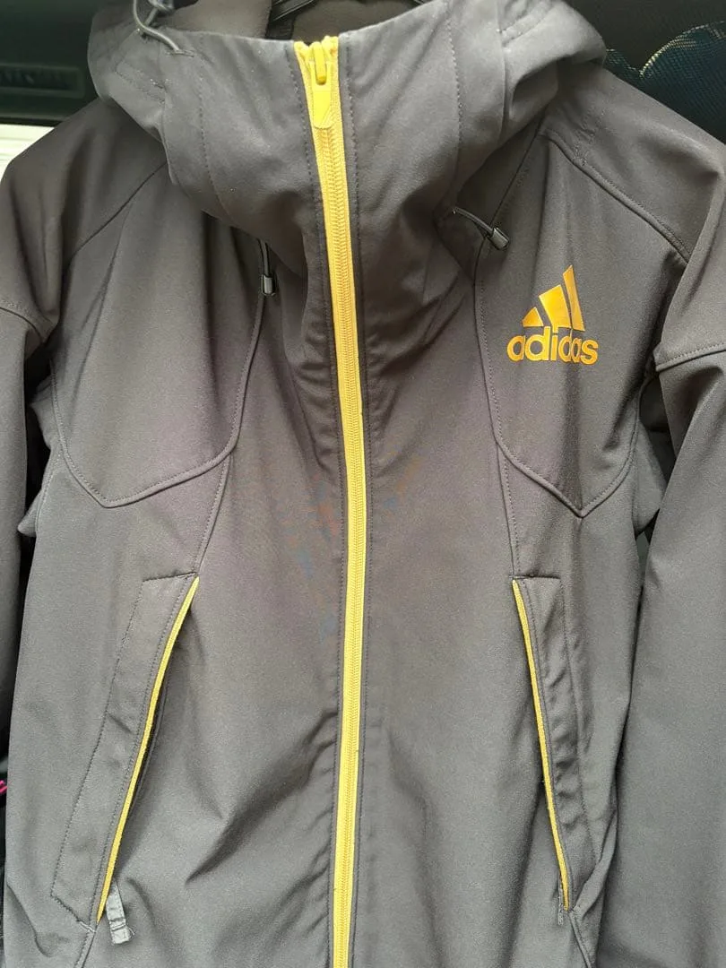 adidas アディダス フーデッドジャケット ブラック