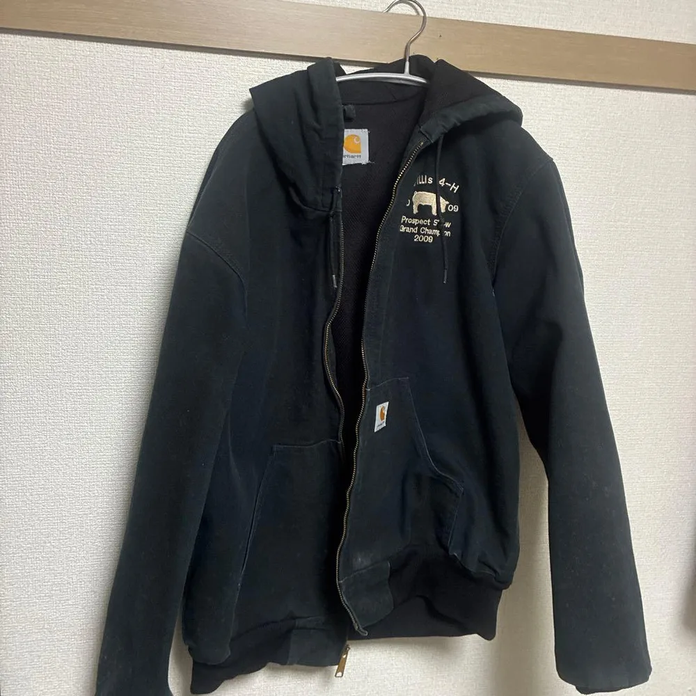 Carhartt カーハート アクティブジャケット 刺繍付き黒